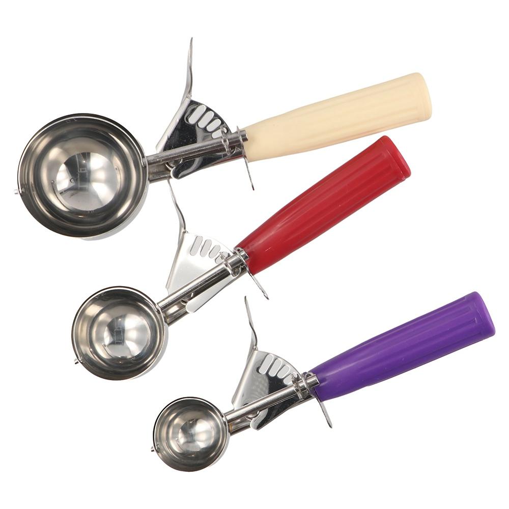 Rice 9 Sizes Fruit Dough Kitchen Ice Ball  Spoon Mash Ice Cream Scoop Food Portioner Cutter