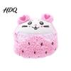 Colorful Plush Dog Toy Toy Squeaky Sound Stuffed Puppy Cartoon Fruit Shape