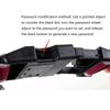 Luggage Strap Adjustable Suitcase Belt with Combination Lock Durable Packing Strap Travel Accessorises for Men and Women