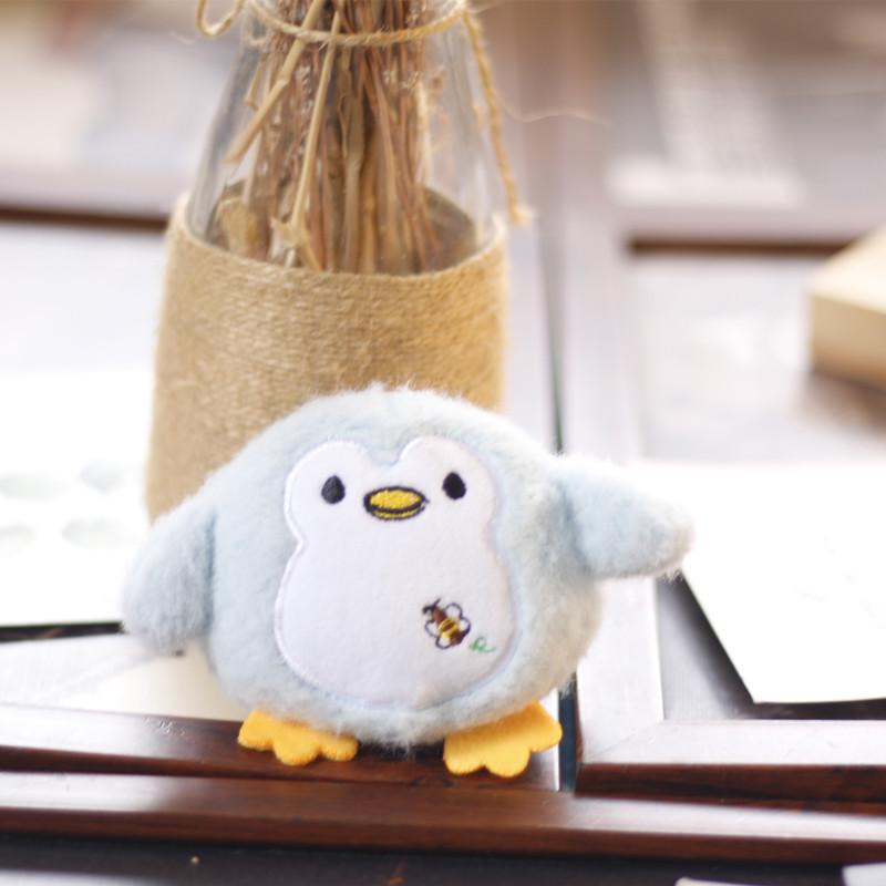 Adorable Plush Penguin Keychain Soft And Cute Mini Animal Doll For Bags And Keys