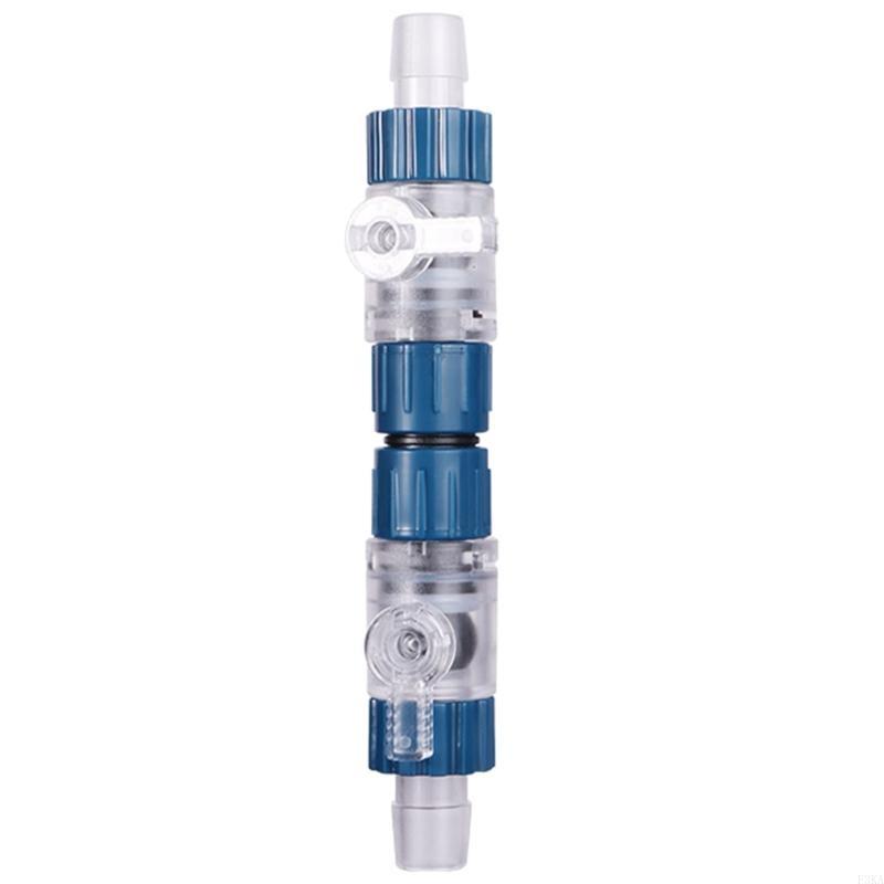Water Pipe Quick Connectors Straight Push Connector Plastic Fittings Kits for 1/2  5/8  to 5/8 Inch Tube Air Line