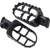 Aluminium Dirt Bike Foot Pegs, Black, Rear, Universal Fit For PW50 PW80 TW200 XR50R CRF50 CRF70 CRF80 CRF100F Dirt Bike
