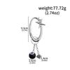Fashionable Irregular Shape Dice Billiard Bag Pendant Metal Keychain - Hot Selling