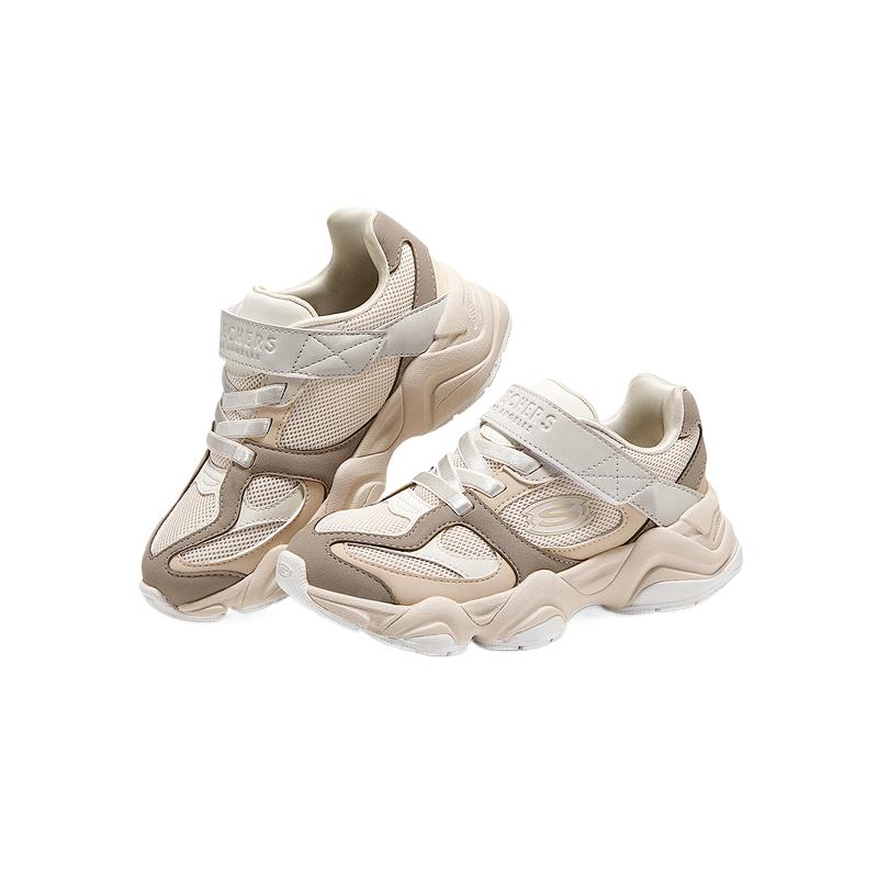 Skechers Street Girls Fashionable Casual Low-Top Shoes Kids Sneaker Natural 319430L-NTTN