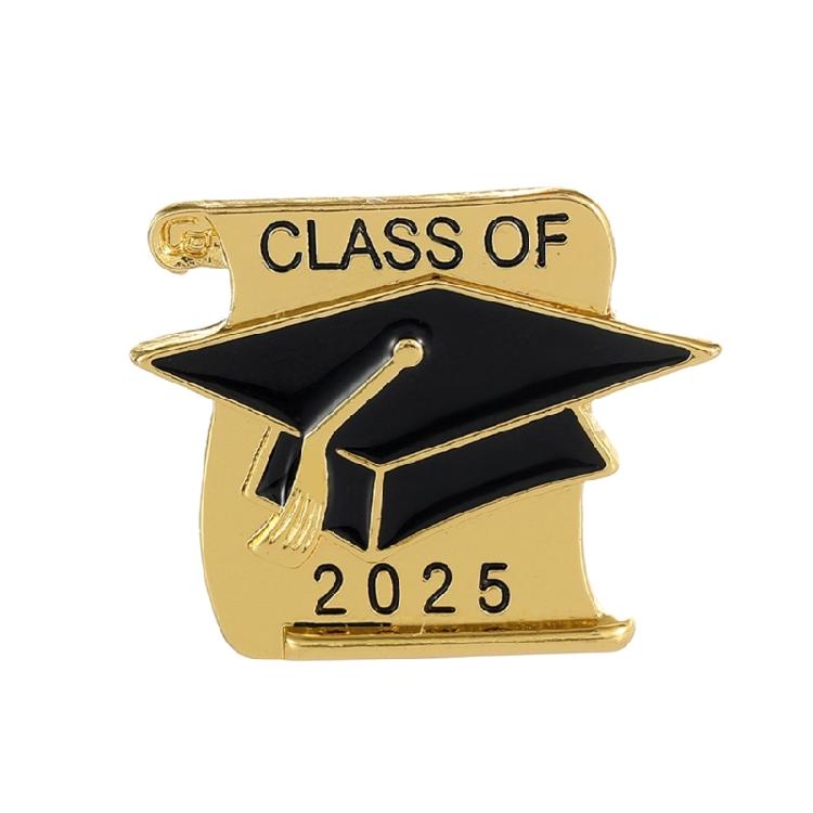 Exquisite Graduation Caps Brooch High Quality Scholar Hat Brooch Suitable for Graduates and Celebratory Event