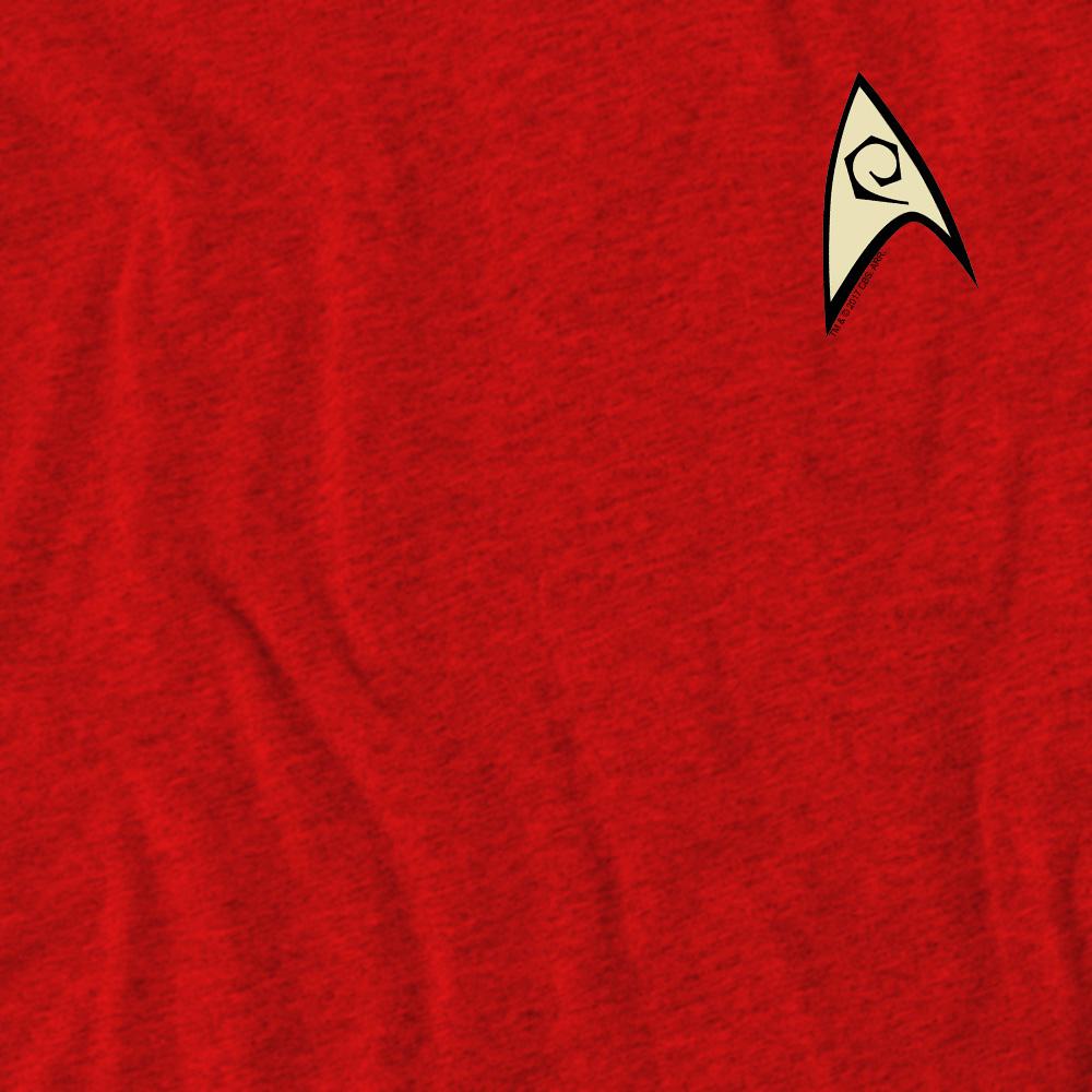 STAR TREK Unisex Adult Engineering Uniform T-Shirt