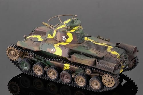PLATZ/MONO Dragon 1/35 Scale Tanks of the World 7 WWII Type 97 Chi-Ha Early Model Plastic Model Kit MD007 (Tank)