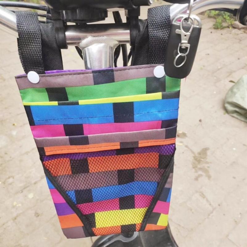 Universal Bike Handlebar Bag Waterproof Cycling Storage Pouch Bicycles Motorcycle Phone Bbag For Outdoor Cycling