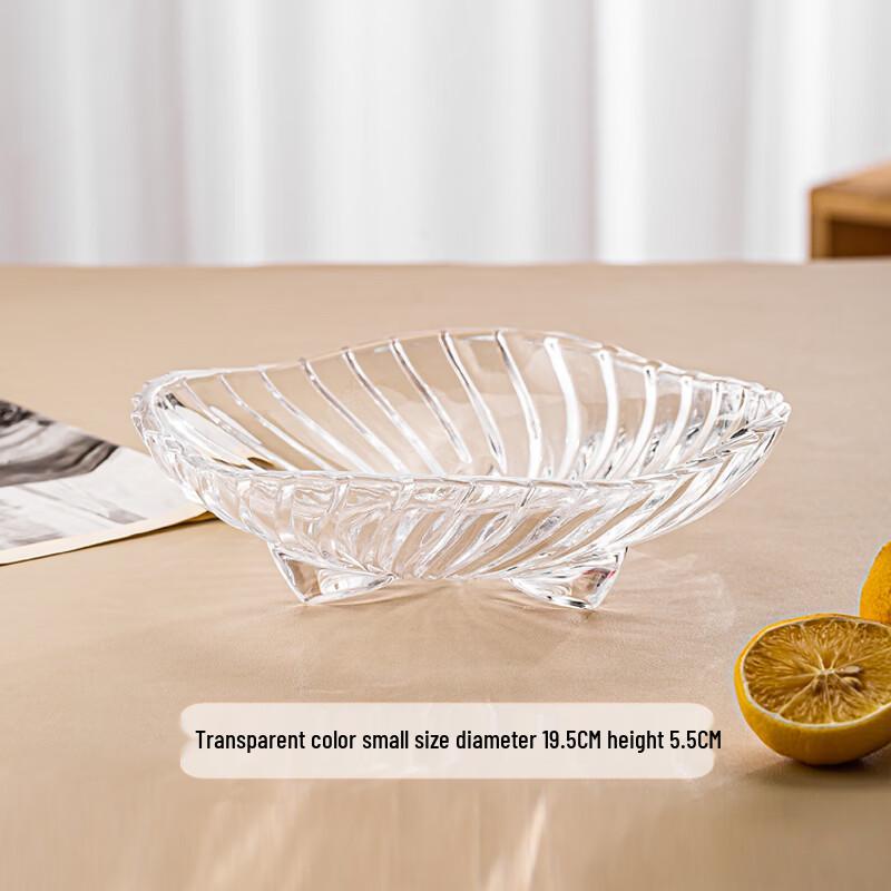 Flavinmci European Crystal Glass Fruit Plate