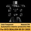 For BYD SEALION 05 EV 2025 Panel Dashboard Navigation Automotive Interior Protective Film TPU Anti-Scratch
