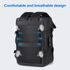 Large-capacity Vacuum Compression Backpack Expandable Travel Vacpack Backpack with Lock Vacuum Compression Sealing Daypack