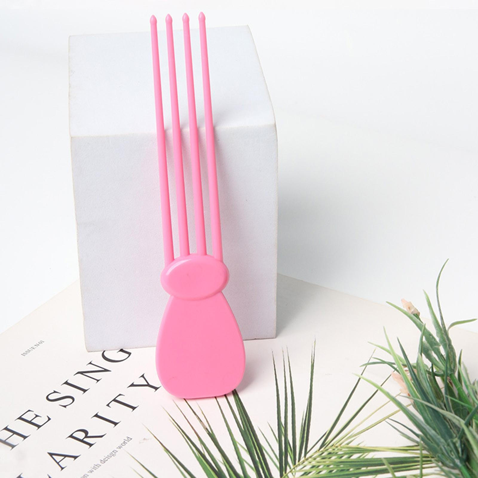 

Scalp Massage Comb Gua Sha Compact Adults Salon Working Women Men Head рожевий