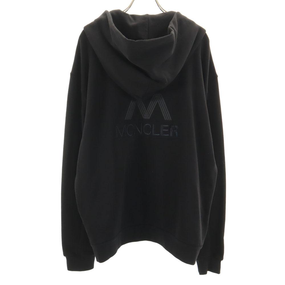 Moncler H10918G00047 Sweat cu mânecă lungă Hanorac cu fermoar M negru CARDIGAN CU FERMOAR Bărbați Second-hand