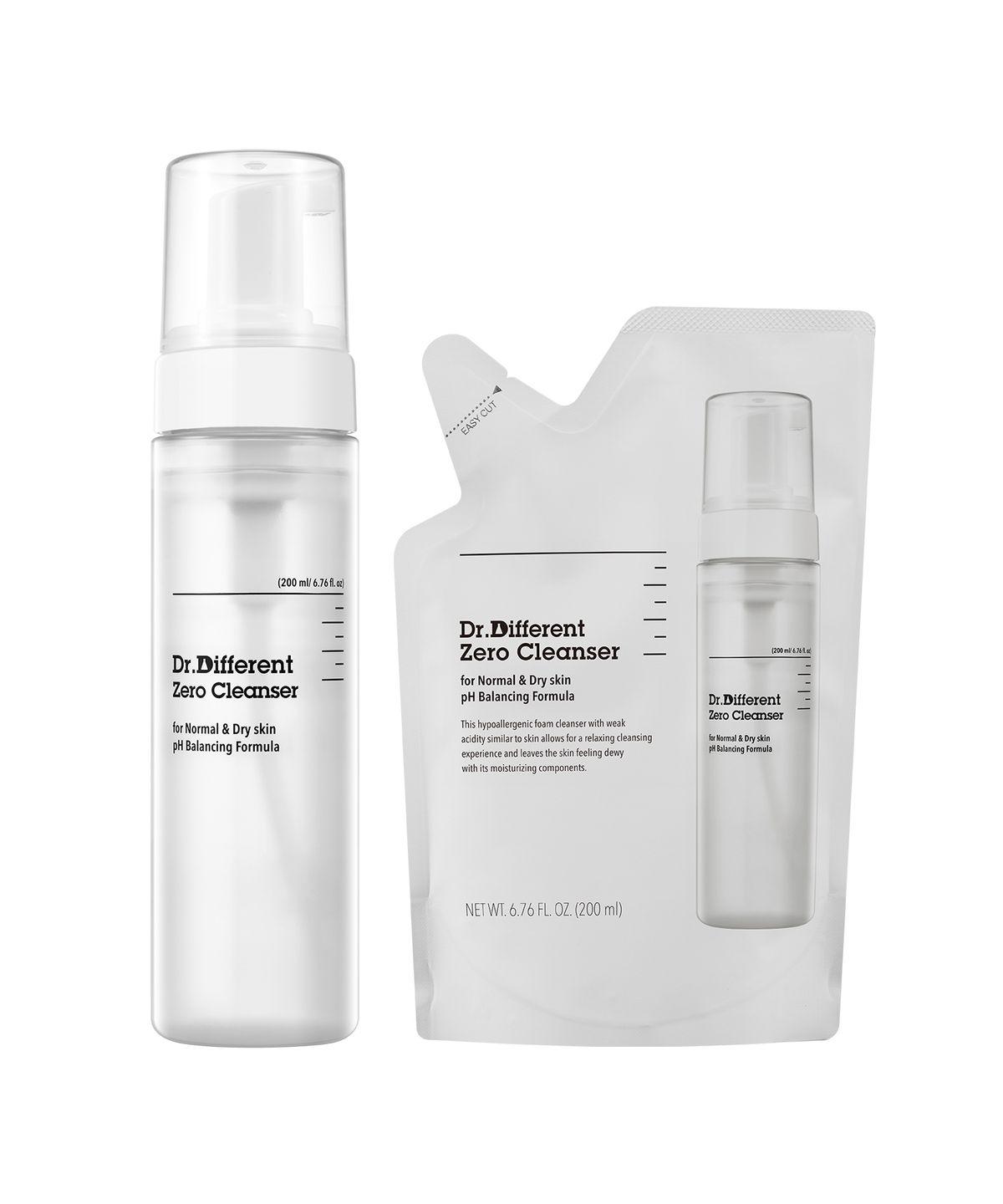 [Cleanser Refill Set] Zero Cleanser (Normal to Dry) 200ml Main Product + 200ml Refill
