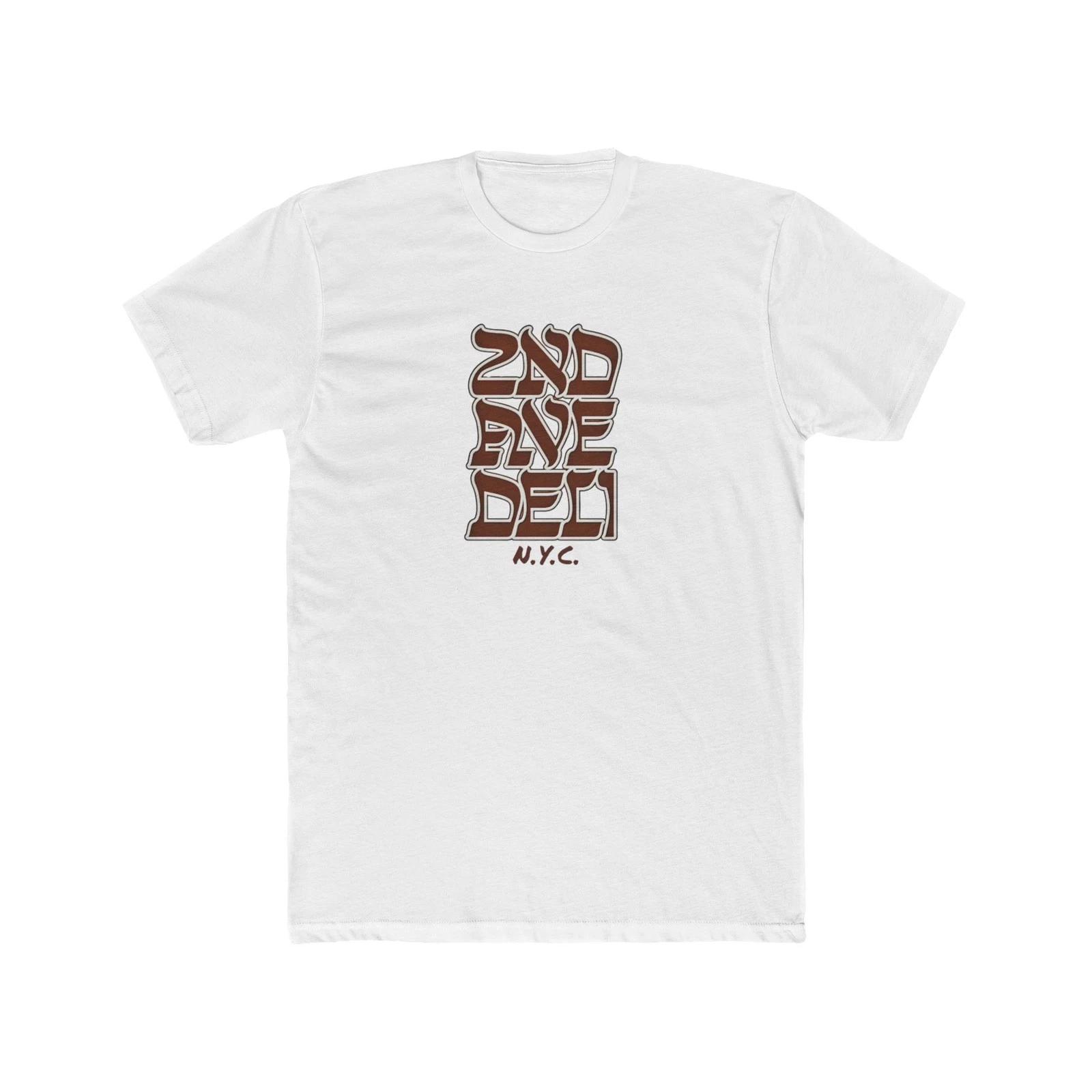 2nd Second Avenue Deli Restaurant Kosher New York City Cotton Crew Tee S