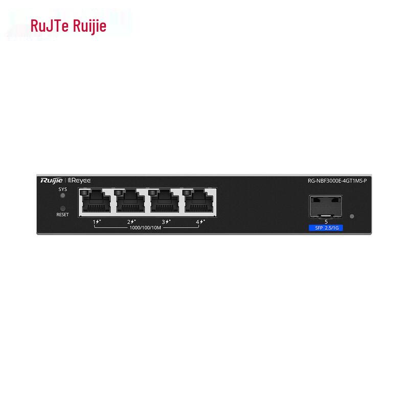Ruijie RG-NBF3000E-4GT1MS-P Gigabit PoE Managed ONU