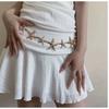 Gold Silver Color Starfish Chain Waist Chain for Woman Girl Fashion Summer Beach Party Jewelry Accessories Mother's Day Gift