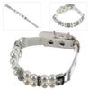 Dog Cat Pearl Collars Adjustable Fashion Pet Leather Collar Necklace with Leash