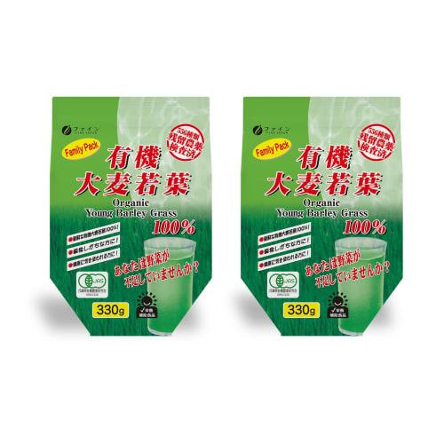 FINE JAPAN 100% Young Barley Grass Family Pack, Tested for 556 Types of Pesticide Residues, Made with 100% Organic Young Barley Grass Grown in Japan (