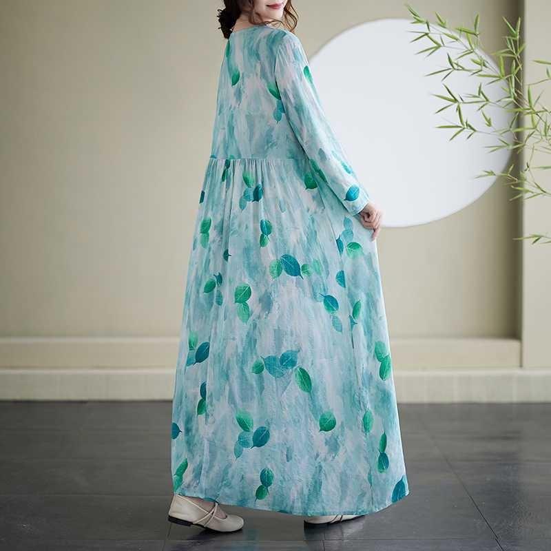 Actual 2025 Early Fall New Floral Dresses