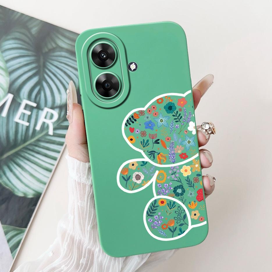 Für Realme Note 60 Hülle Luxus Kunst Bemaltes Cover Stoßfest Weiches Silikon Handyhülle Für Realme Note 50 Note50 Note60 Rückseite