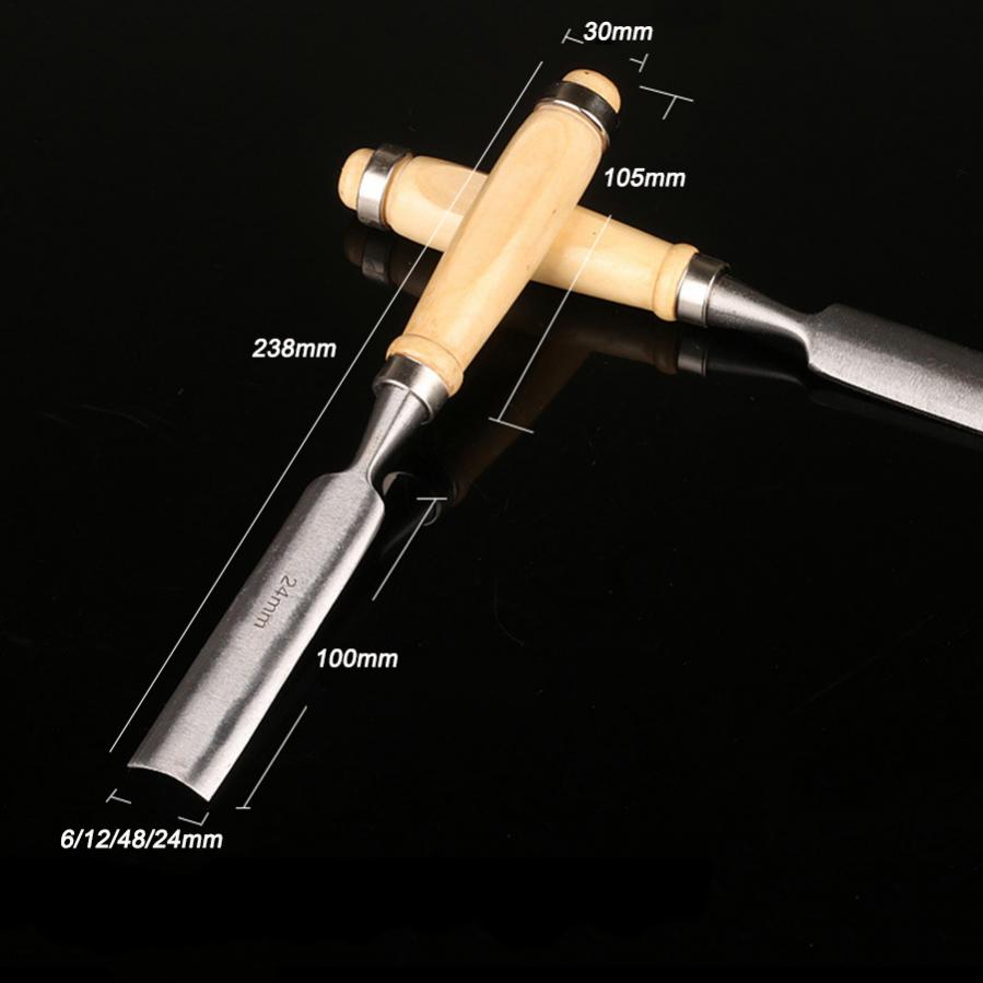 Buy SemiCircular Woodworking Chisel Set Chrome Vanadium Steel Wood Carving Chisels Tool at