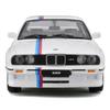 Bburago 1/24 scale BMW M3 (E30) 1989 White / Diecast Model Car, Finished Product, 21100 W