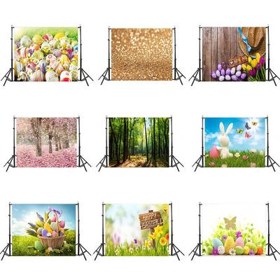 Paskalya Günü Temalı Vinil Fotoğrafçılık Özel Fotoğraf Arkaplan Aksesuarları  