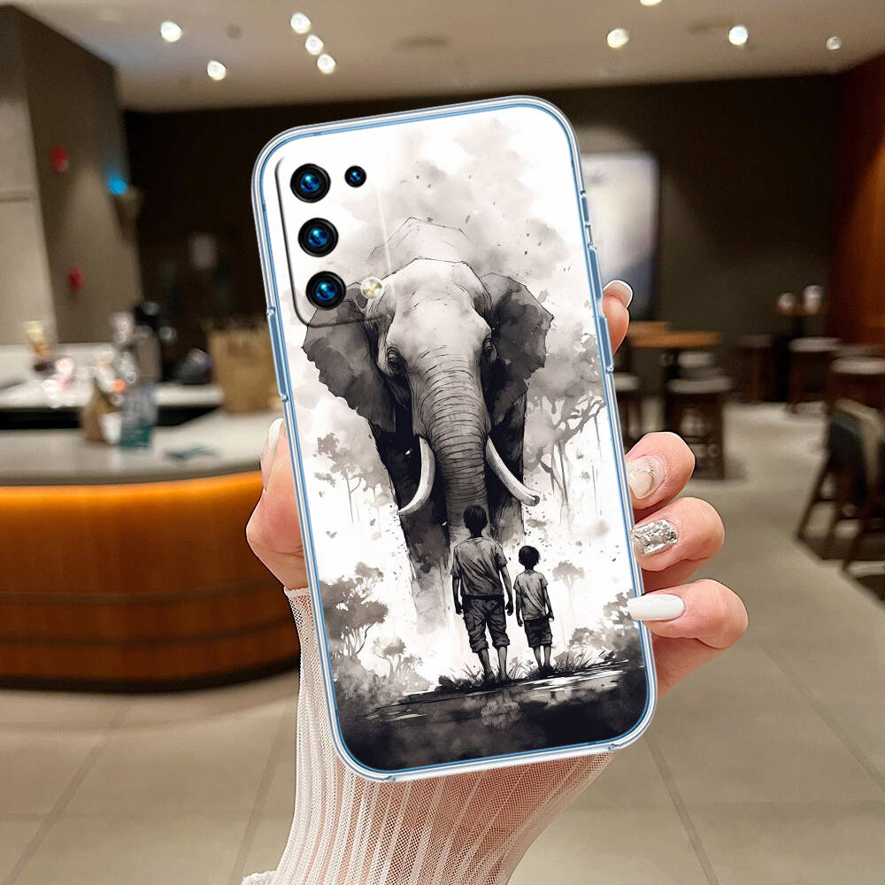 Tier Elefant Handyhülle für Motorola G14 G15 G24 G30 G31 G32 G34 G41 G42 G51 G52 G50 G60S G60 G62 G72 G71 G73 G84 G85 G200 E32