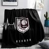 FK Sarajevo Print Flannel Blanket, High quality Comfortable for All Seasons, Home Decor, Warmth and Comfort, Perfect for Christmas Gifts