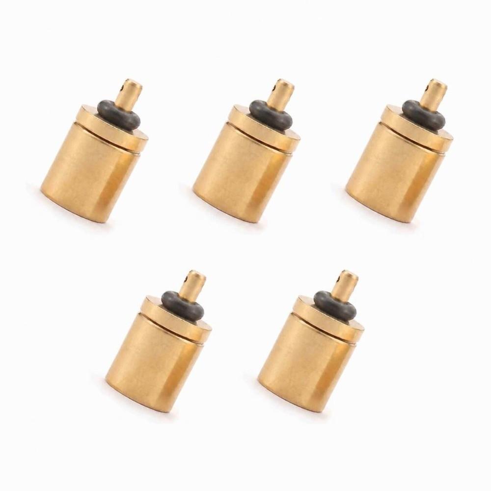 5 Pack 5 Pack Fuel Canister Filling Nozzle Connectors Portable Brass Refill Adapters  Travel