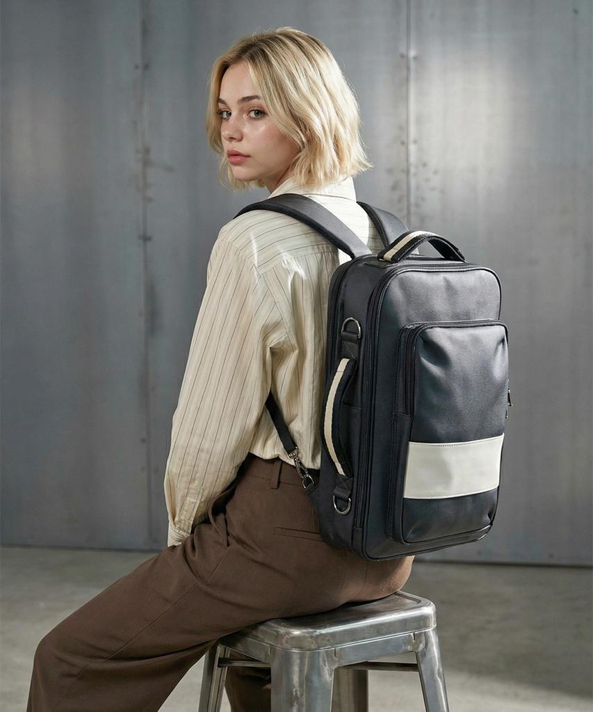 Lodinatt Luggage Grip Backpack Cream