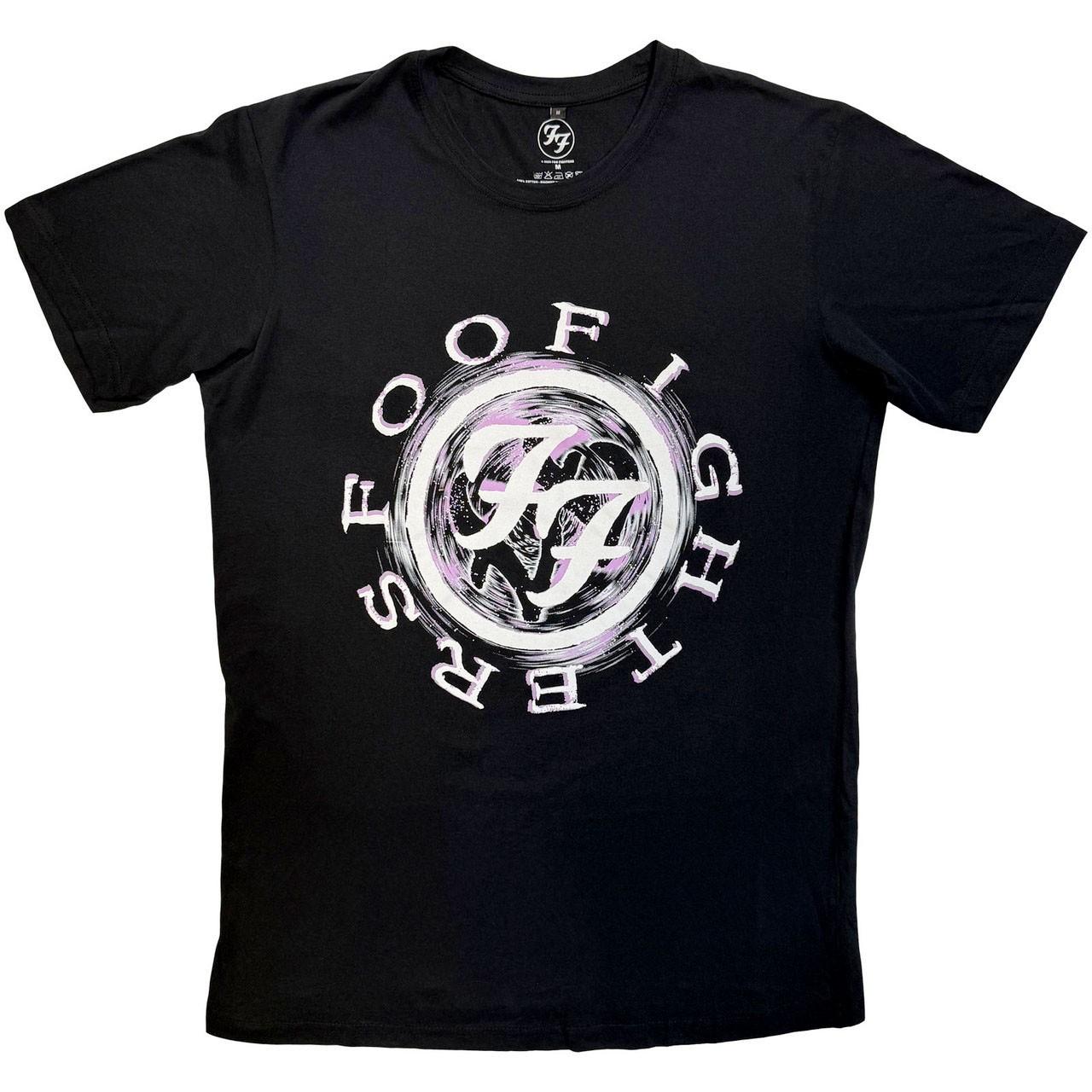 Foo Fighters - Wheel Logo Shadow - Black Carbon t-shirt XXXL