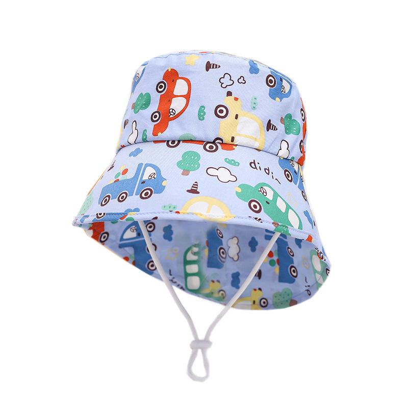 2026 Çocuk Hızlı Kuruyan Dinozor Baskılı Güneş Şapkası: Geniş Kenarlı, Yaz UV Korumalı