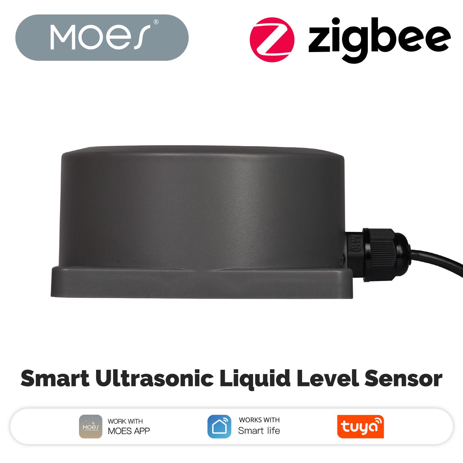 WiFi/ Liquid Level Monitor with Real-Time Alerts & APP Remote Control Smart WiFi Water Level Sensor IP65 Waterproof чёрный