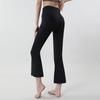 Women's yoga pants, summer hip-lifting, slightly flared, wide-leg sports flared pants, high-waisted slimming yoga fitness leggings