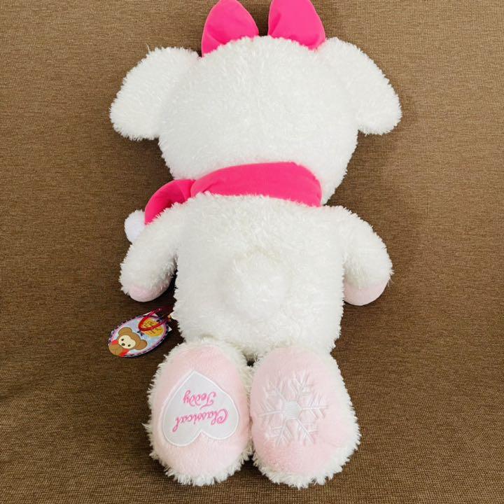 [USED] Classic Cute Bear Teddy Bear, Large Size, Stuffed Toy, White