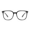 Retro Large Square Glasses Frame Trendy Rice Ding Model Light And Comfortable Women'S High-End Flat Glasses