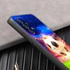 Fire Football Soccer Ball Phone Case For Samsung Galaxy A57 A56 A37 A55 A36 5G A26 A54 A52 A35 A34 A25 A17 A16 A15 A07 A06 Cover