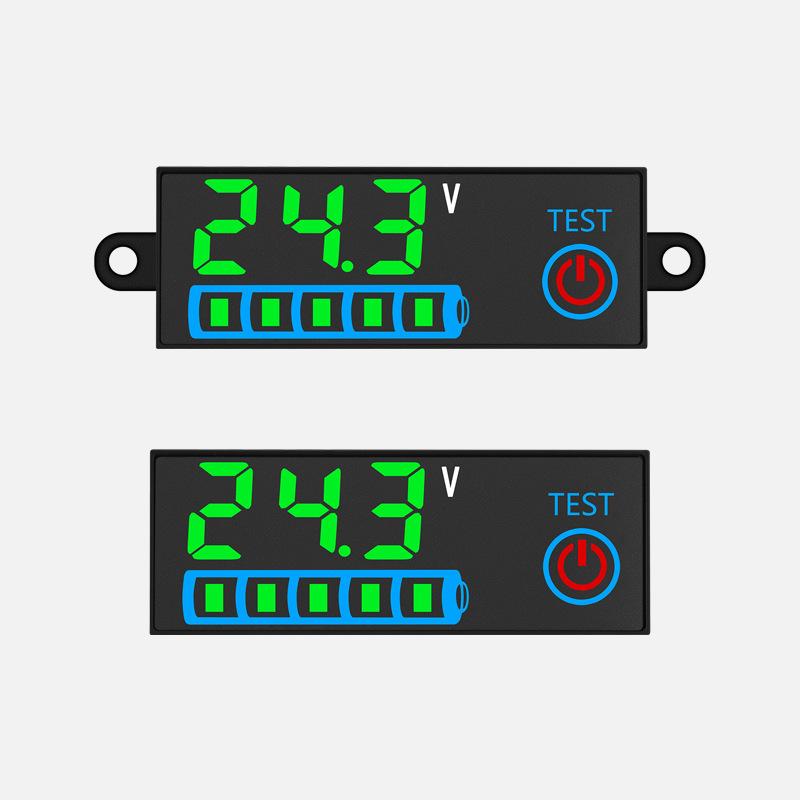 1Pcs Voltage Battery Charging Tester 3S-14S Dc7-55V Acid/Lithium Battery Charge Indicator Board Battery Level Indicator