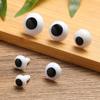 Plastic White&Black Safety Doll Eye Stuffed Toys Parts Doll Eyes Craft Animal Puppet Accessories