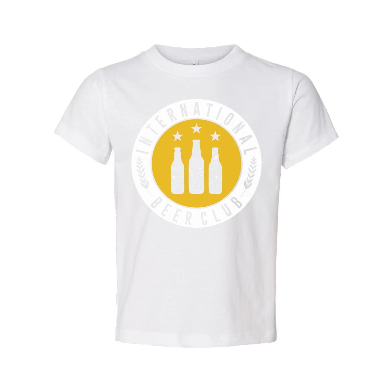 

Unisex Graphic T Shirt Featuring International Beer Club Logo With Bottles Emble S