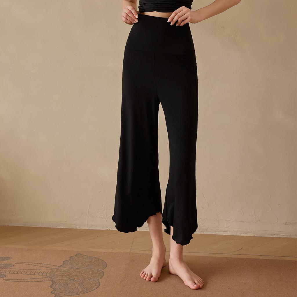 Air Loose Yoga Pants - Spring/Summer Wide Leg Style for Meditation & Pilates.