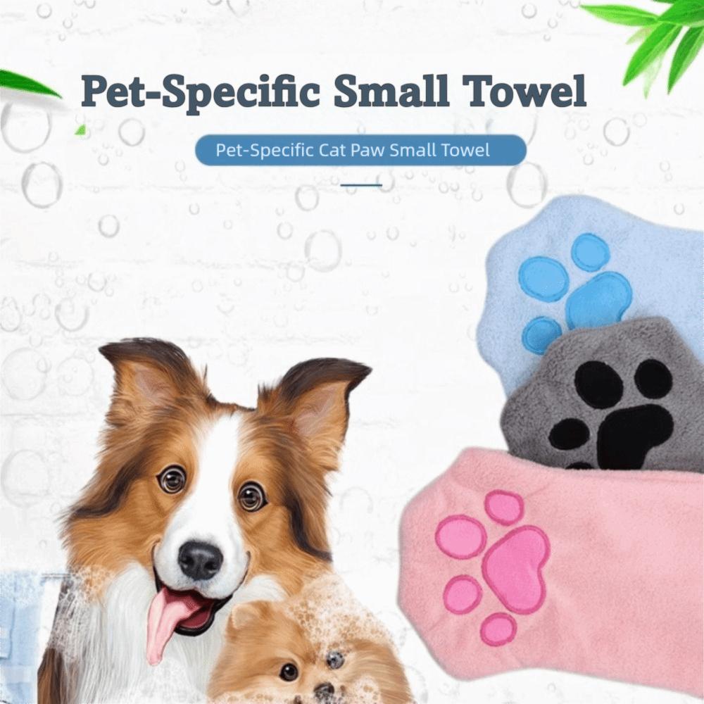 Professional Cat Bath Towel Quick Drying Pet Towel Glove Pet Drying Glove  for Pet Supplies