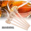 Wooden Jam Stirrer, Honey Spoon/Syrup Spoon/Sauce Spoon/Honey Jam Spoon Stirring Stick for Honey Jar Jam Jar Dispensing