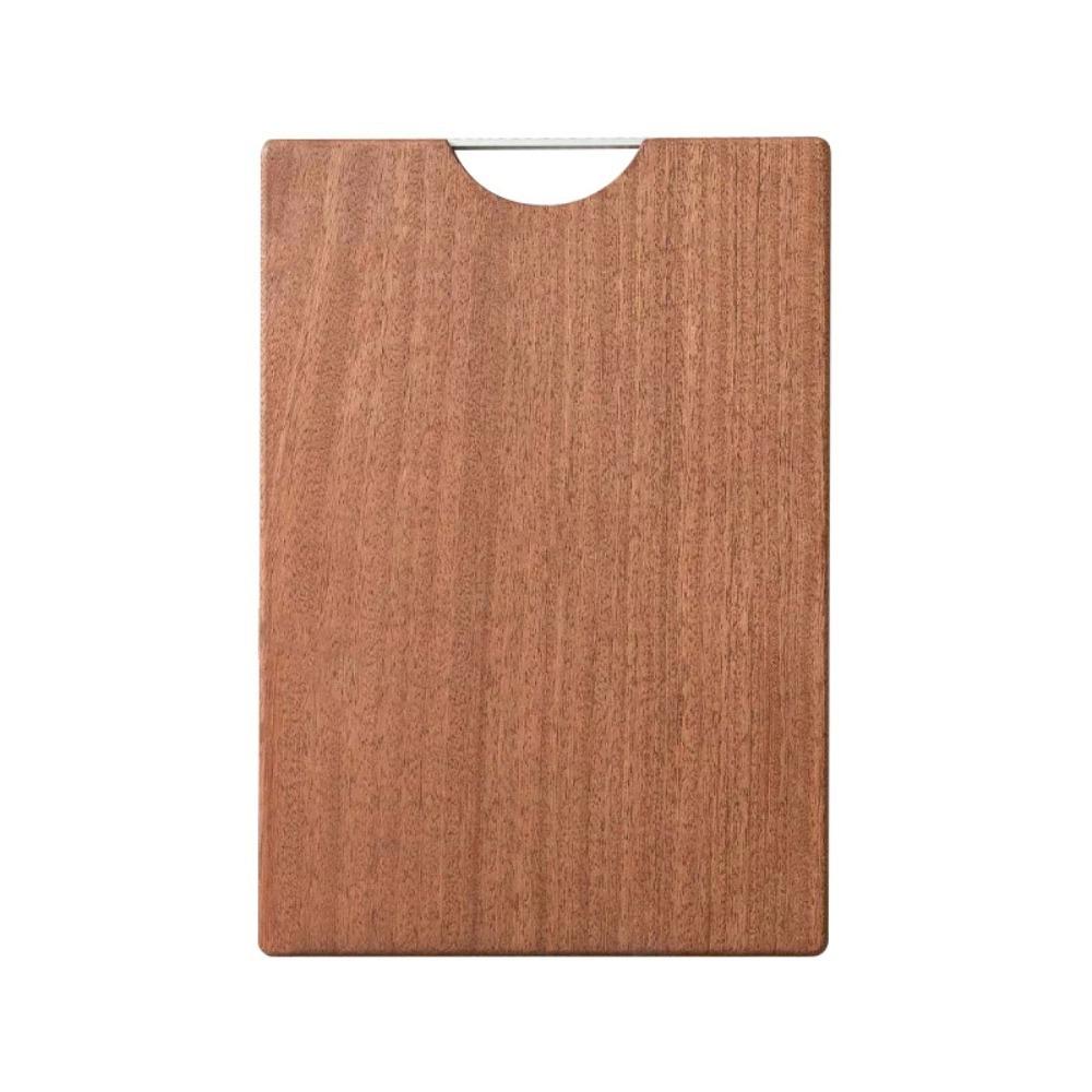 Antibacterial Wooden Chopping Blocks Rectangular Chopping Board Ebony Cutting Board  Restaurant