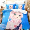 Kawaii Das Dämonenmädchen von nebenan Bettwäscheset Einzelbett Twin Full Queen King Size Bettset Erwachsener Kind Schlafzimmer Bettbezugsets Anime