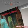 2pcs   2D FLAT PRINTING Curtains (Without Rod) Mystic Lounge Chic Curtains Digital Printed Semi-Sheer Curtains Gifts for Bedroom