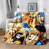 One Piece Adventure Suitable Blanket for Offices, Travel, Living Rooms Also a Good Gift for Friends and Family Suitable for All Seasons.
