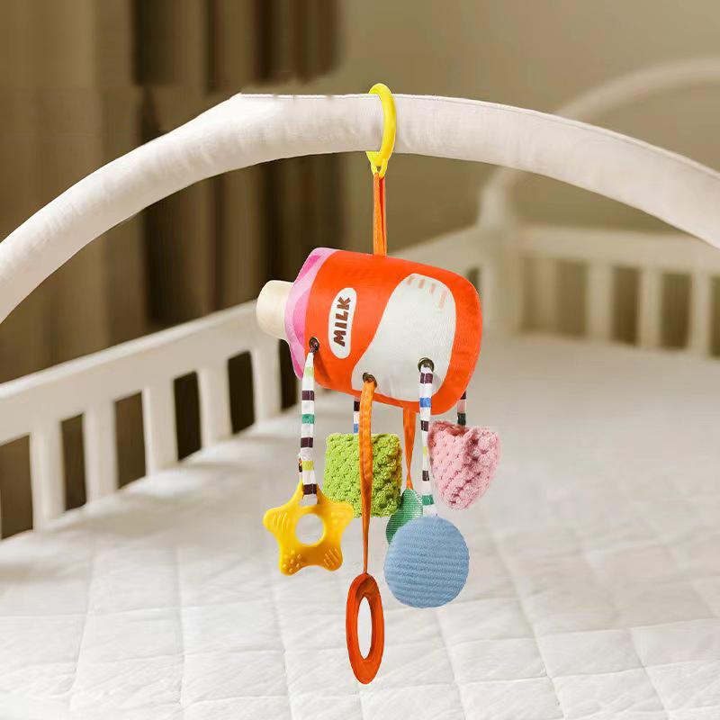 Newborn 0-12 Months Baby Stroller Toys Baby Rattles Mobiles Cartoon Animal Hanging Bell Educational Baby Toys